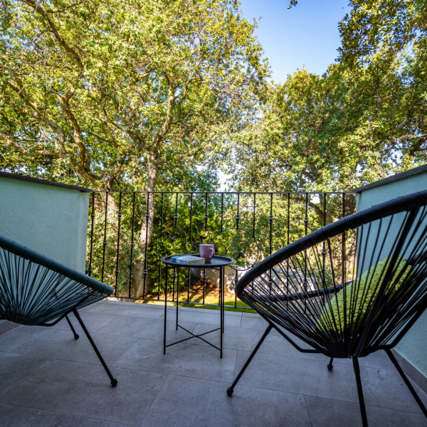 Camere da letto, Villa Bako, Villa Bako con piscina e ombra naturale, Pola, Istria, Croazia Pula