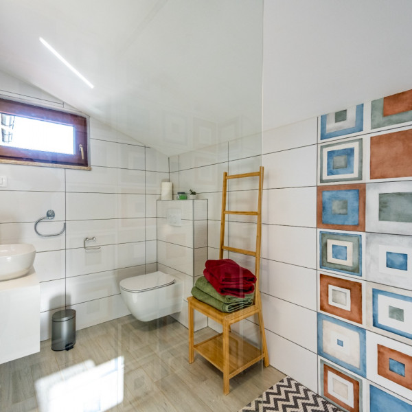 Bagno / wc, Villa Bako, Villa Bako con piscina e ombra naturale, Pola, Istria, Croazia Pula